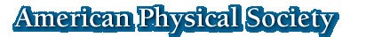 The American Physical Society