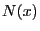 $N(x)$